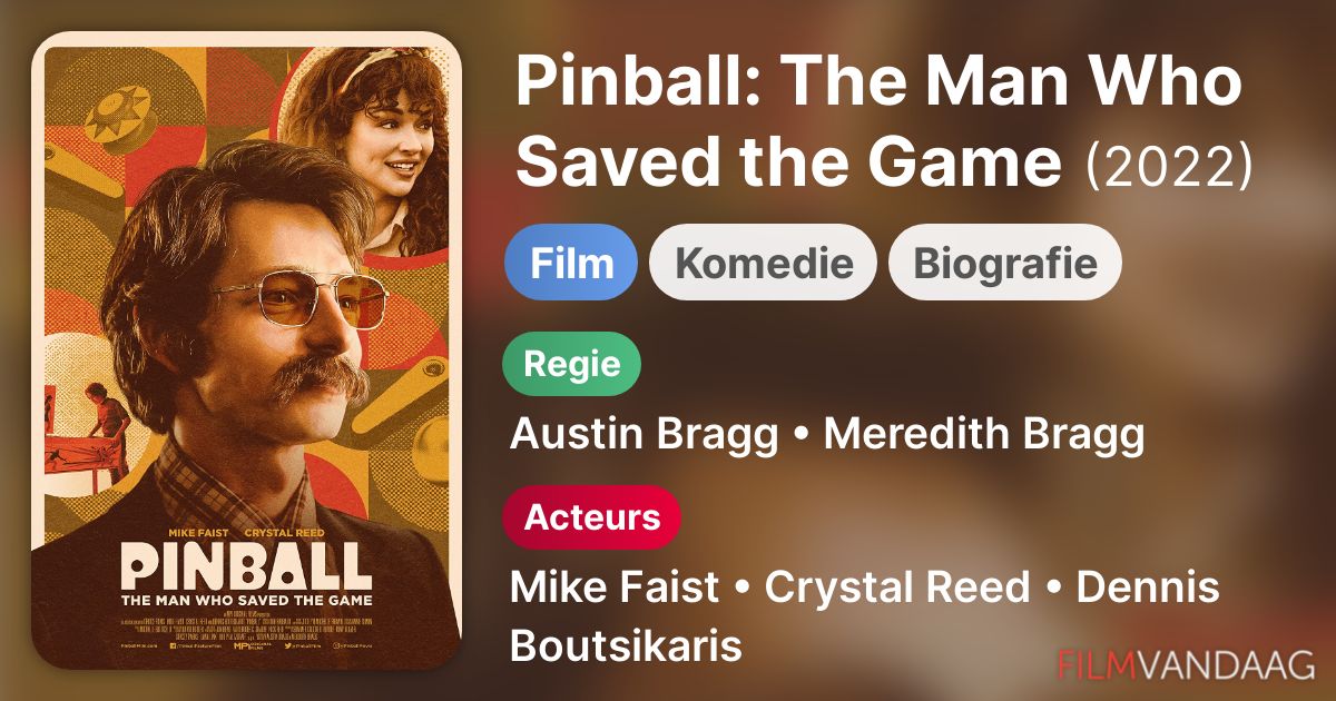 Pinball The Man Who Saved the Game (film, 2022) FilmVandaag.nl