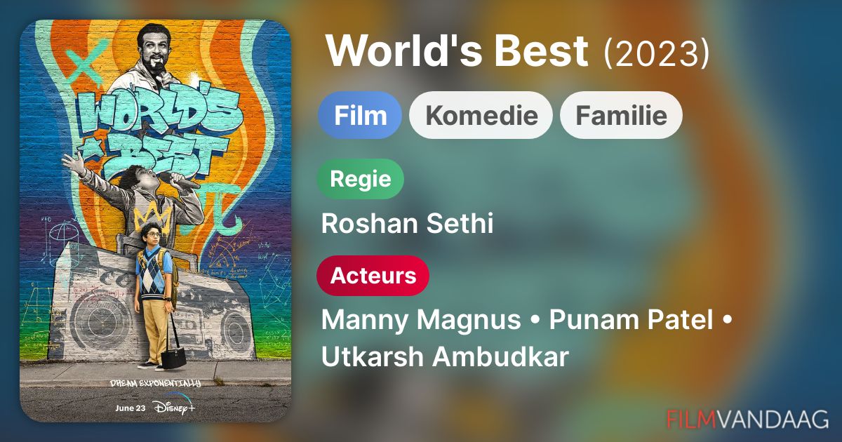 World's Best (film, 2023) FilmVandaag.nl