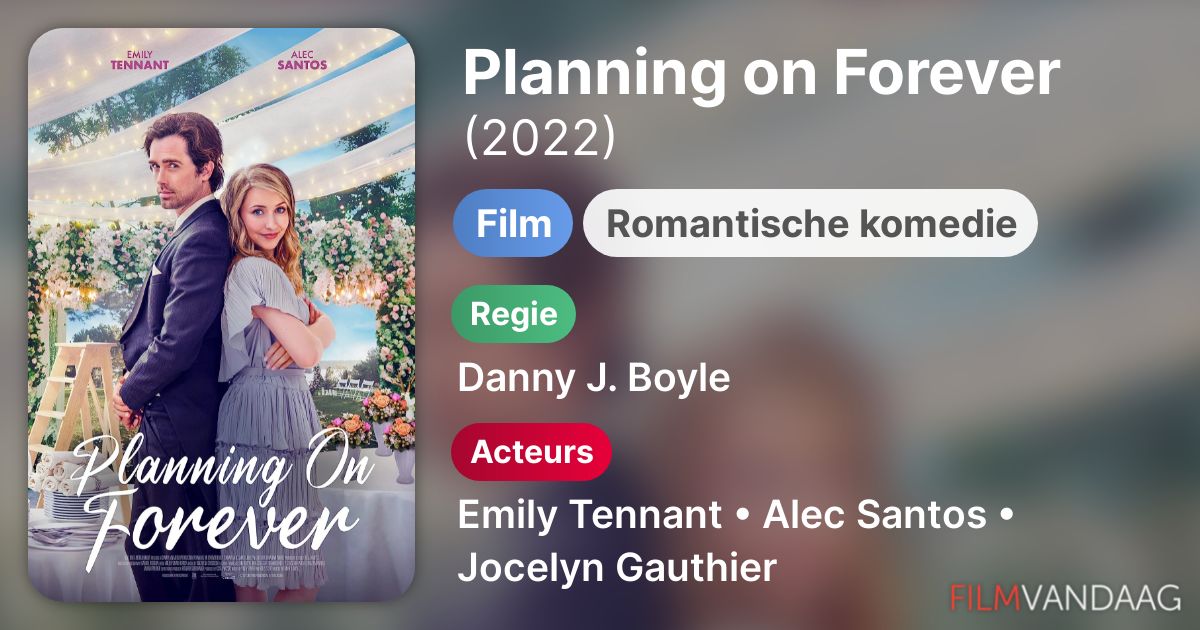 Planning on Forever (film, 2022) FilmVandaag.nl