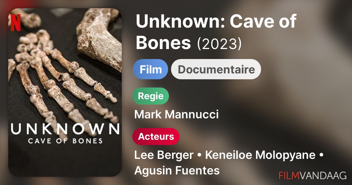 Unknown Cave of Bones (film, 2023) FilmVandaag.nl