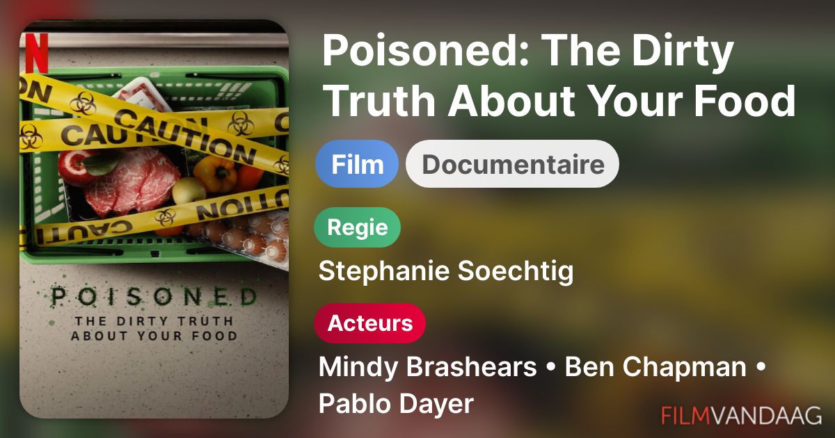 Poisoned The Dirty Truth About Your Food (film, 2023) FilmVandaag.nl