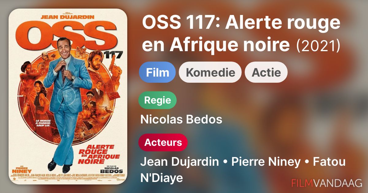 Oss 117 Alerte Rouge En Afrique Noire Streamcomplet OSS 117: Alerte rouge en Afrique noire (film, 2021) Nu Online Kijken