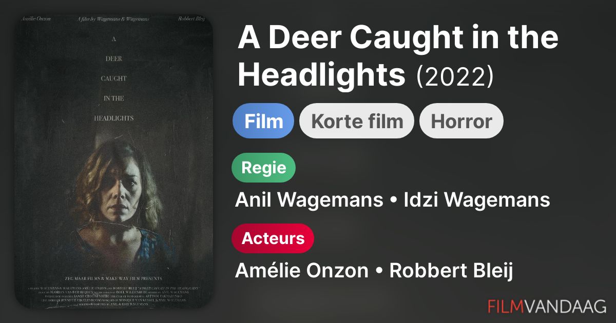 A Deer Caught in the Headlights (film, 2022) FilmVandaag.nl
