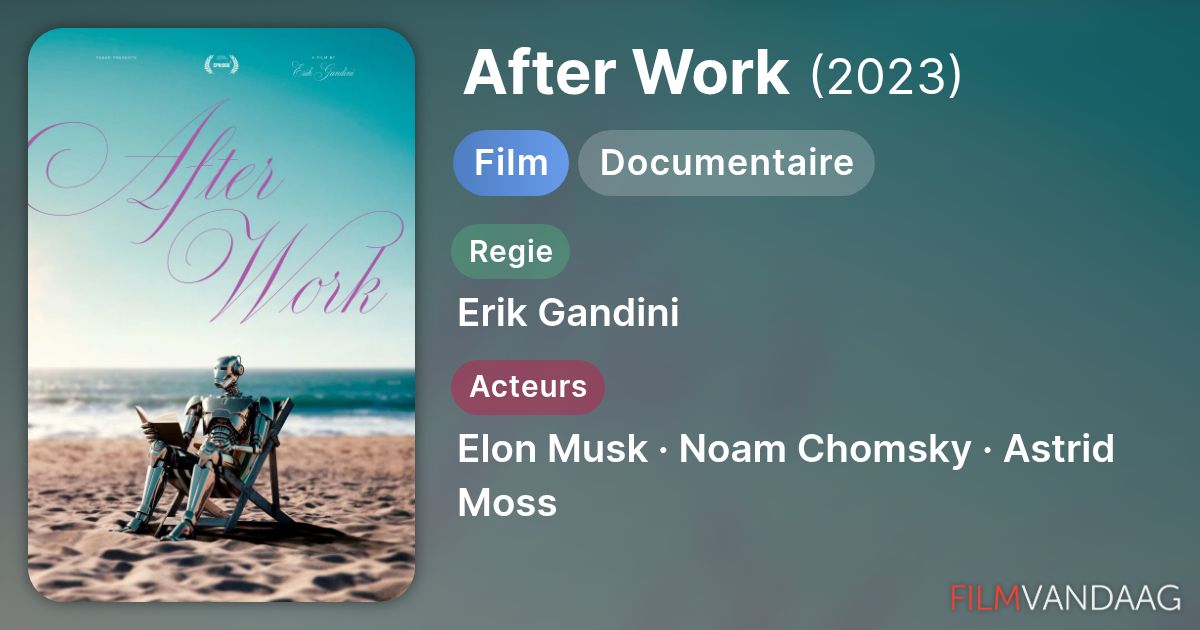 After Work (film, 2023) - FilmVandaag.nl