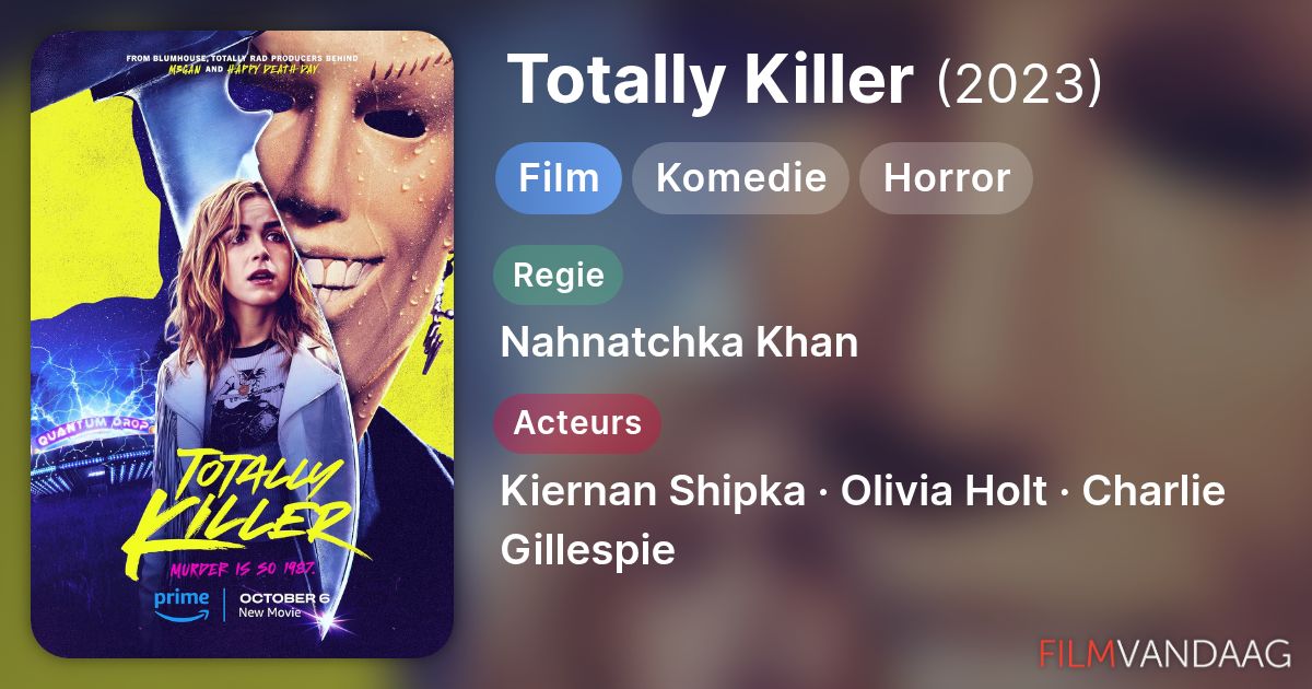 Totally Killer (film, 2023) - FilmVandaag.nl
