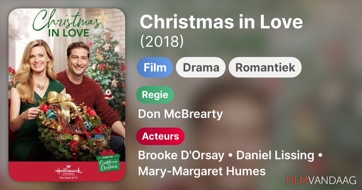 Christmas in Love (film, 2018) FilmVandaag.nl