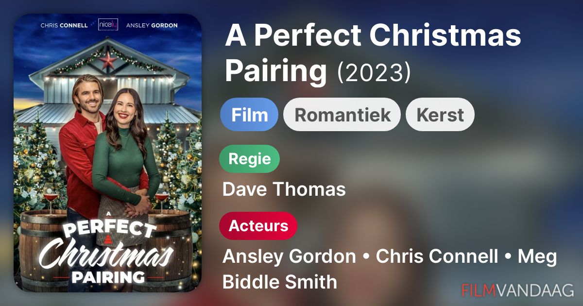 A Perfect Christmas Pairing (film, 2023) FilmVandaag.nl