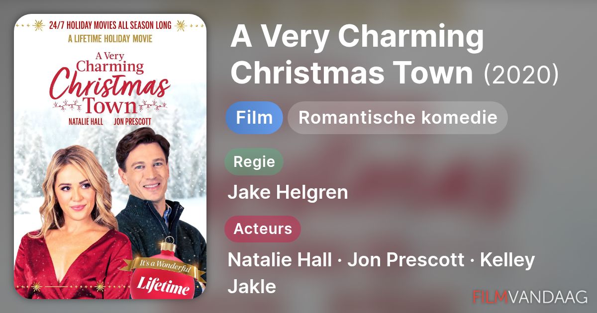 A Very Charming Christmas Town (film, 2020) FilmVandaag.nl