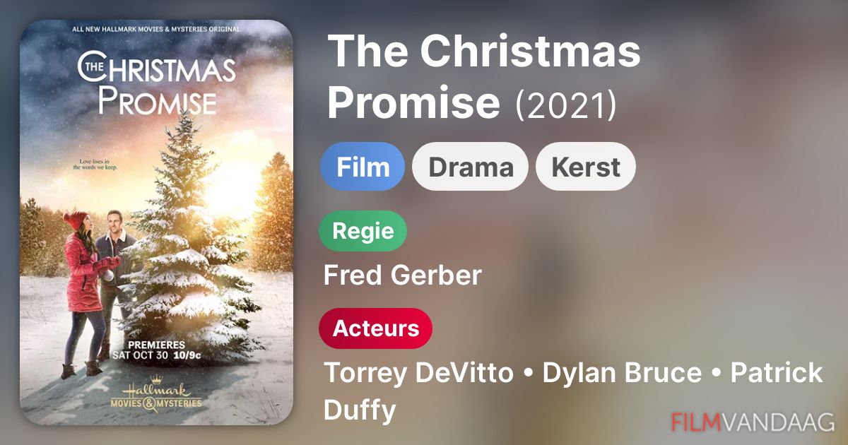 The Christmas Promise (film, 2021) FilmVandaag.nl