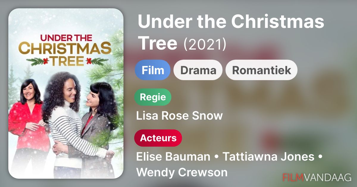 Under the Christmas Tree (film, 2021) FilmVandaag.nl