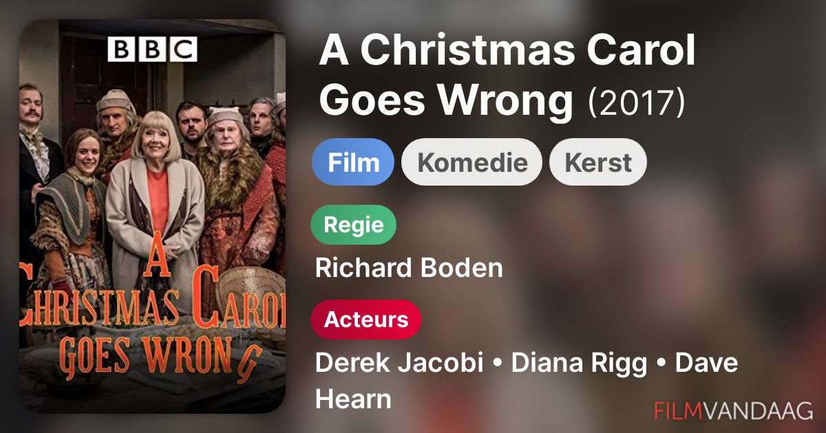 A Christmas Carol Goes Wrong at Daniel Sligh blog