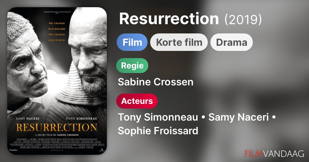 Resurrection (film, 2019) FilmVandaag.nl