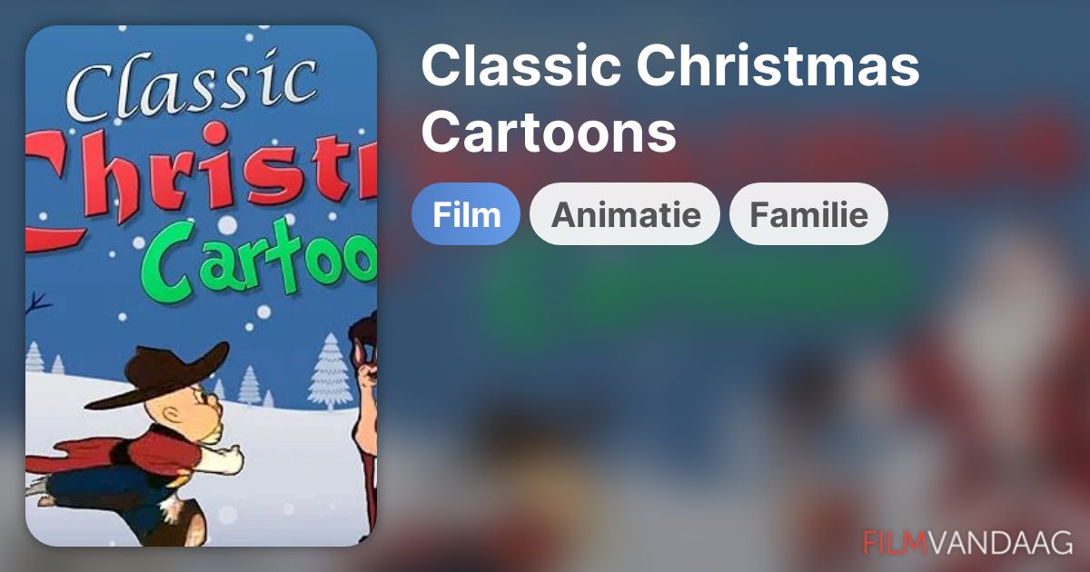 Classic Christmas Cartoons (film) kopen op dvd of bluray FilmVandaag.nl