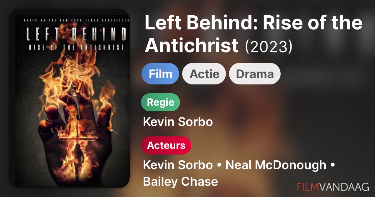Left Behind Rise of the Antichrist (film, 2023) FilmVandaag.nl