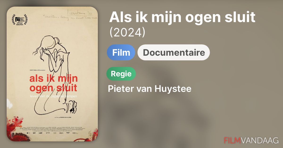 Als ik mijn ogen sluit (film, 2024) - FilmVandaag.nl