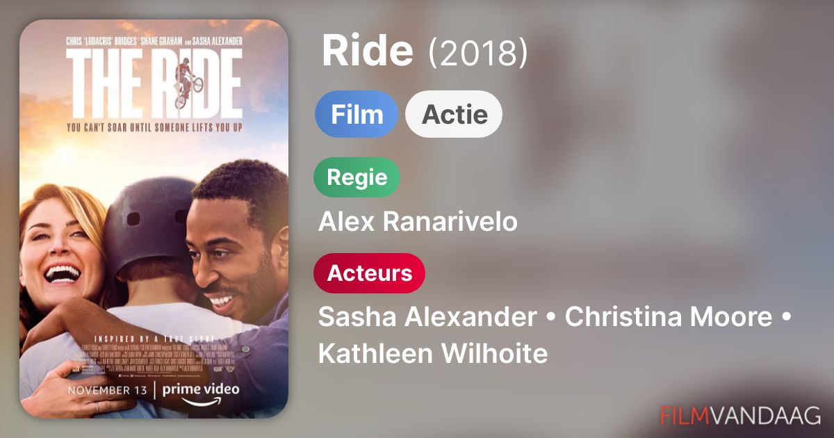 Ride (film, 2018) FilmVandaag.nl