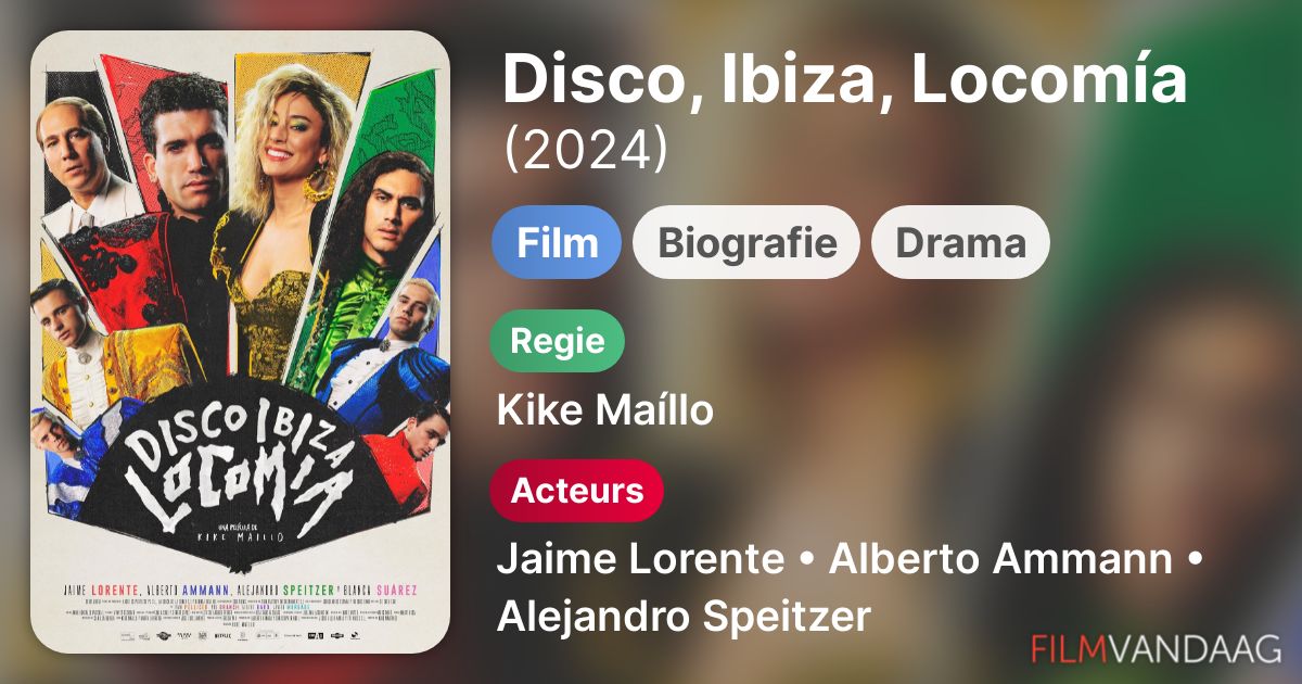 Disco, (film, 2024) FilmVandaag.nl