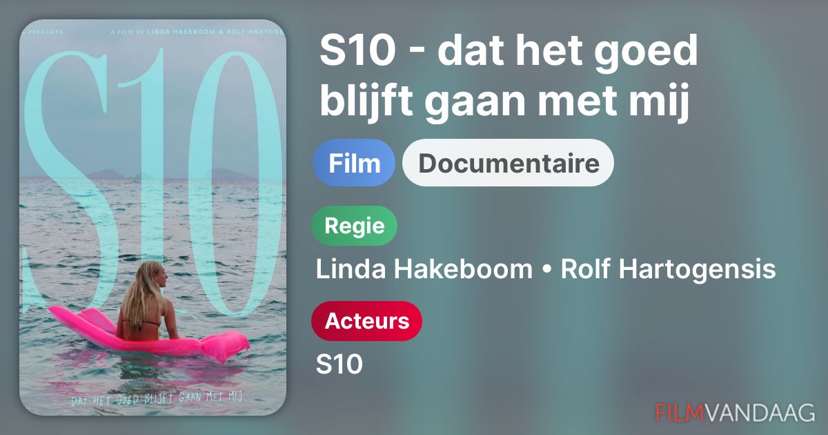 Dat Het Goed Blijft Gaan Met Mij