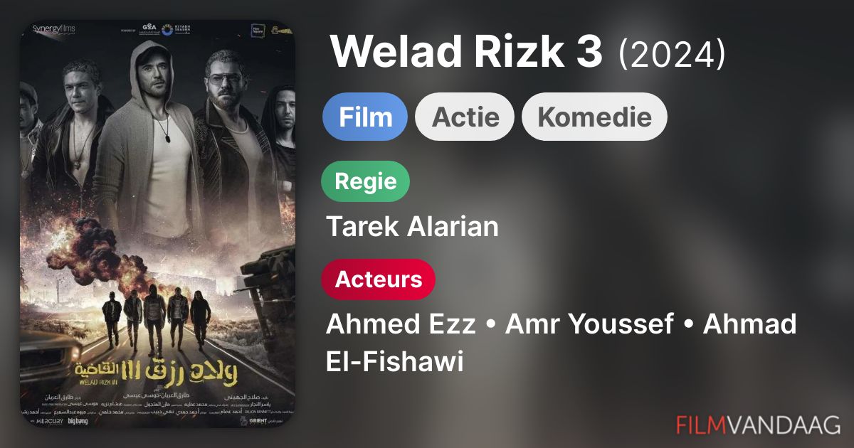 Welad Rizk 3 (film, 2024) FilmVandaag.nl
