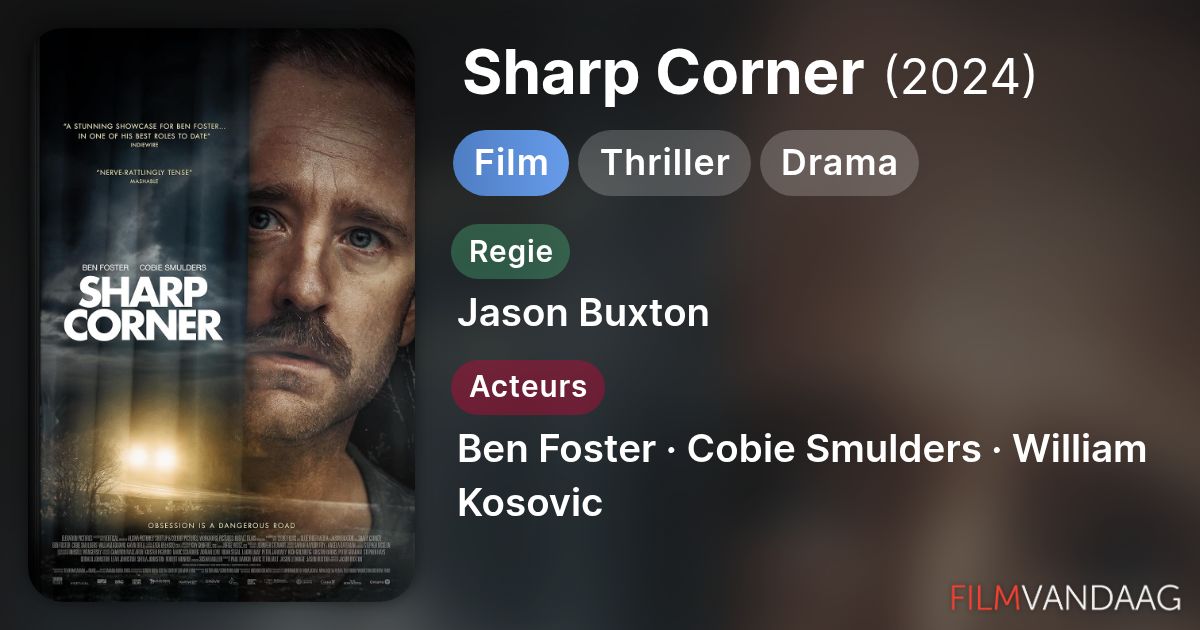 Sharp Corner (film, 2024) - FilmVandaag.nl