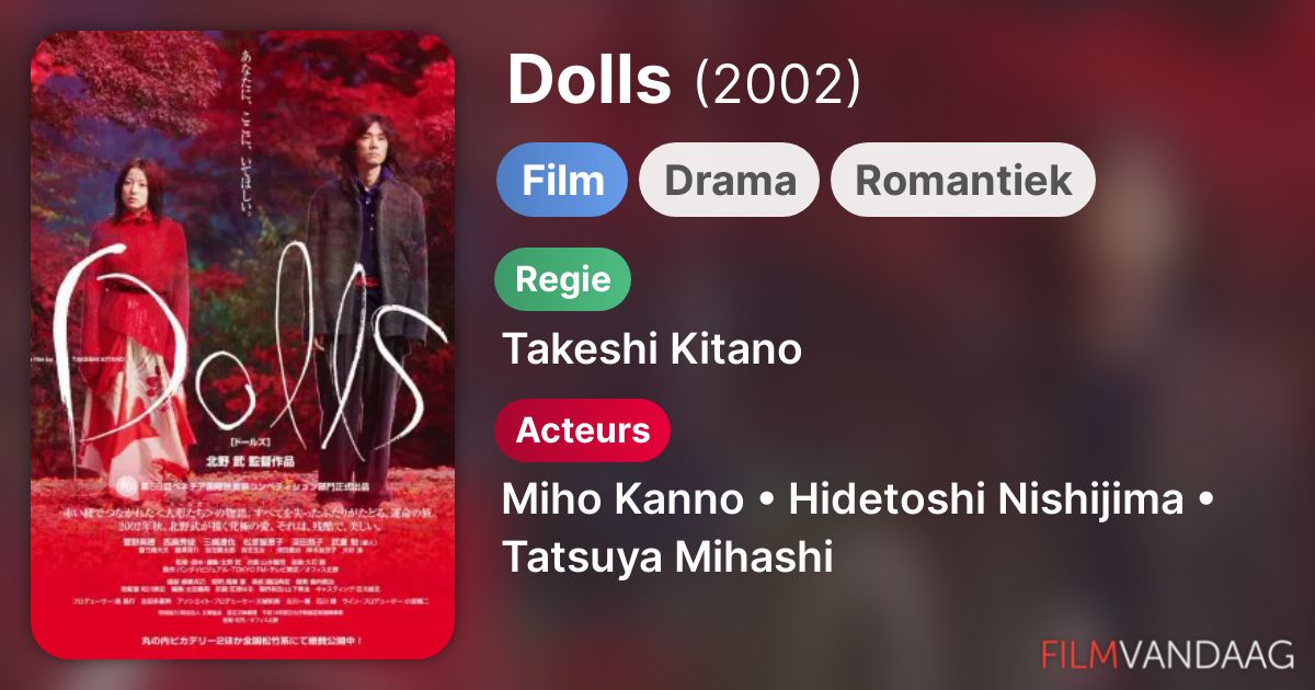 Dolls (film, 2002) FilmVandaag.nl
