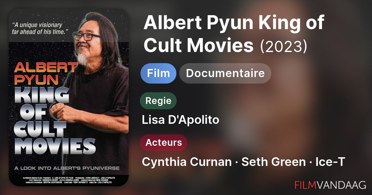 Albert Pyun King of Cult Movies (film, 2023) - FilmVandaag.nl
