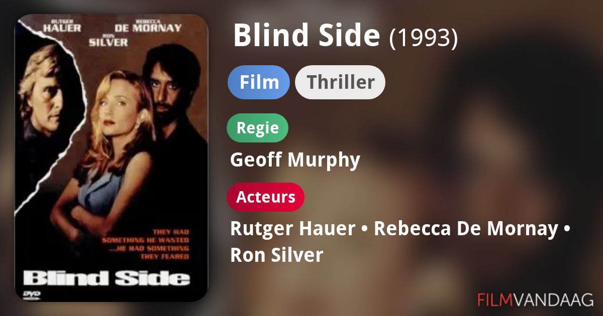 Blind Side (film, 1993) FilmVandaag.nl