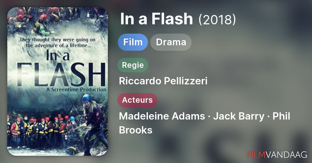 In a Flash (film, 2018) - FilmVandaag.nl
