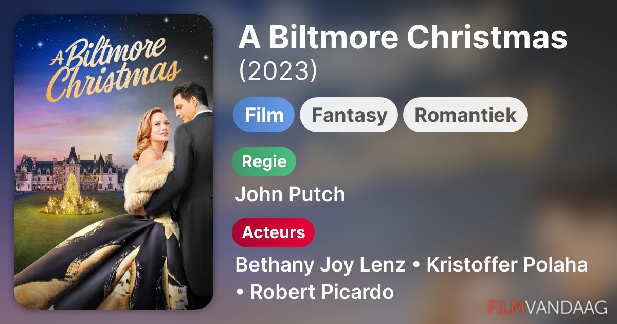 A Biltmore Christmas (film, 2023) - FilmVandaag.nl