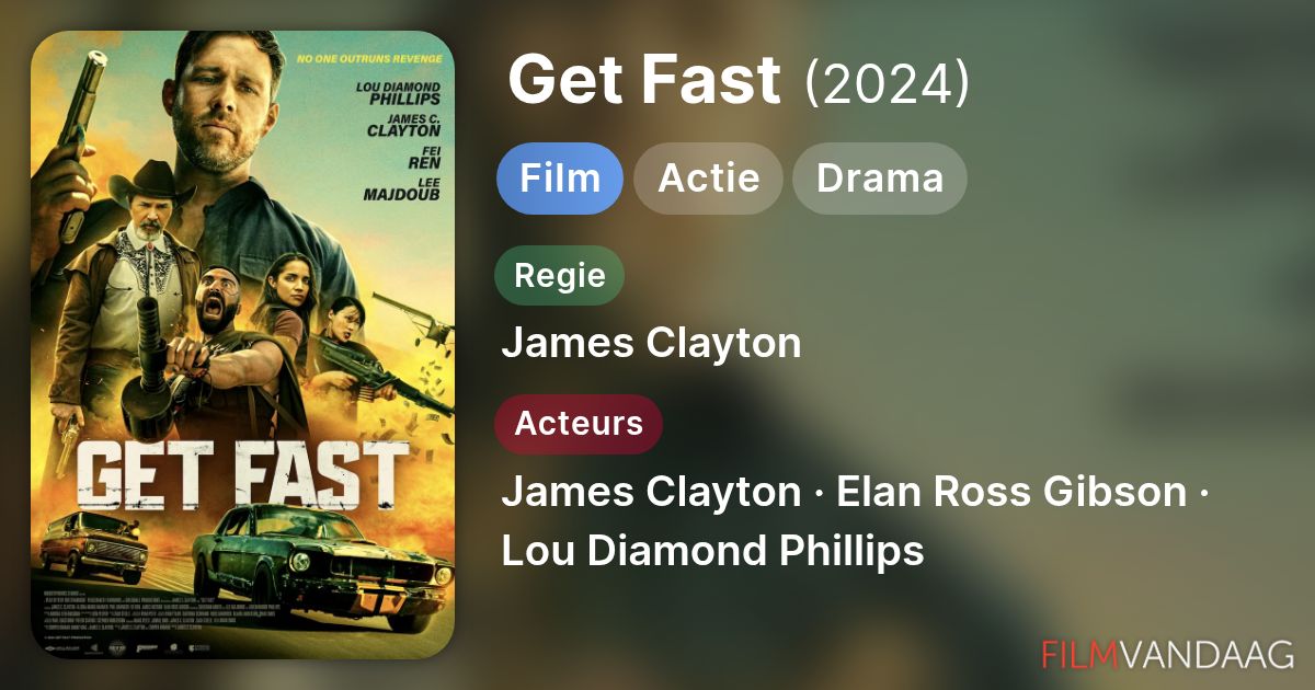 Get Fast (film, 2024) - FilmVandaag.nl
