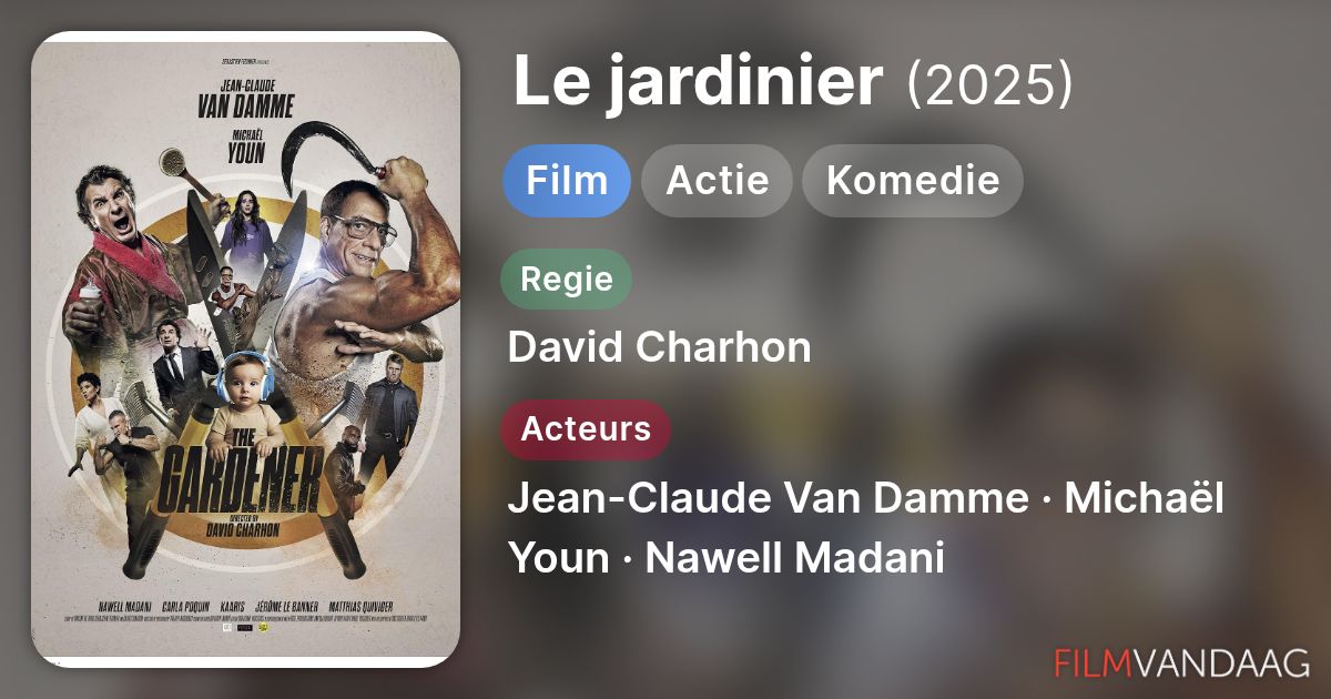 Le jardinier (film, 2025) - FilmVandaag.nl