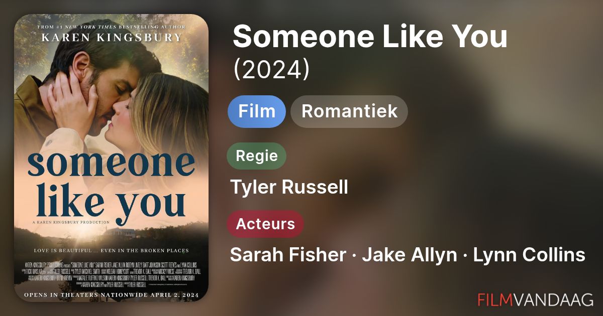 Someone Like You (film, 2024) FilmVandaag.nl