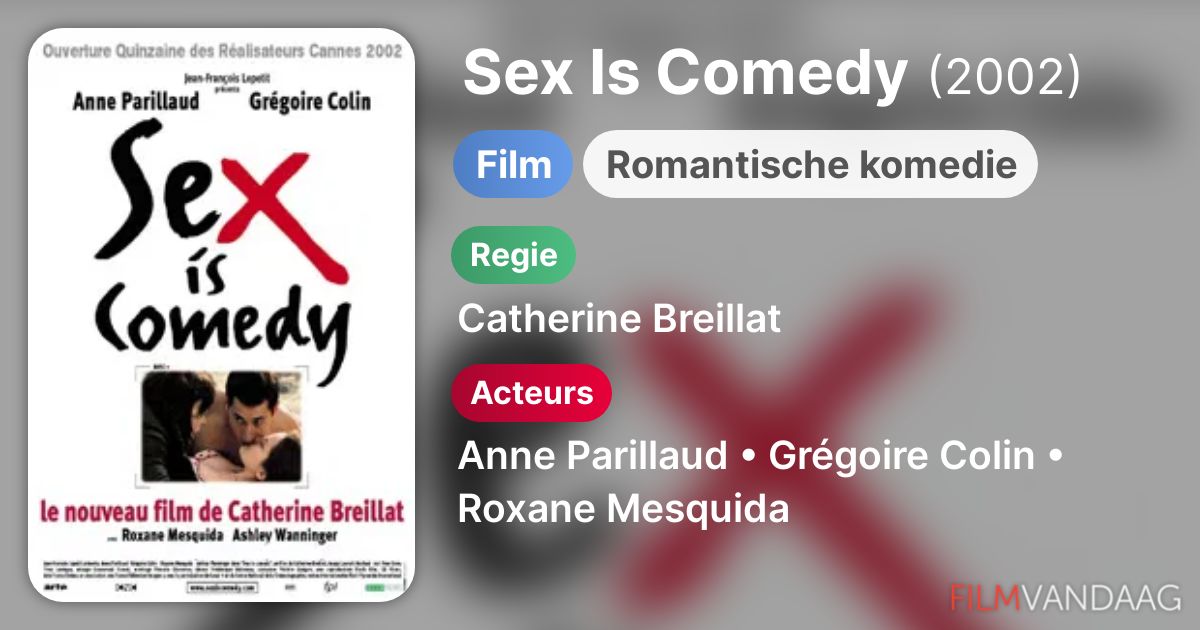 Sex Is Comedy (film, 2002) - FilmVandaag.nl