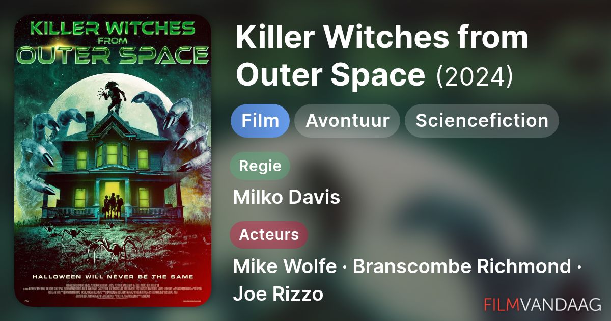 Killer Witches from Outer Space (film, 2024) FilmVandaag.nl