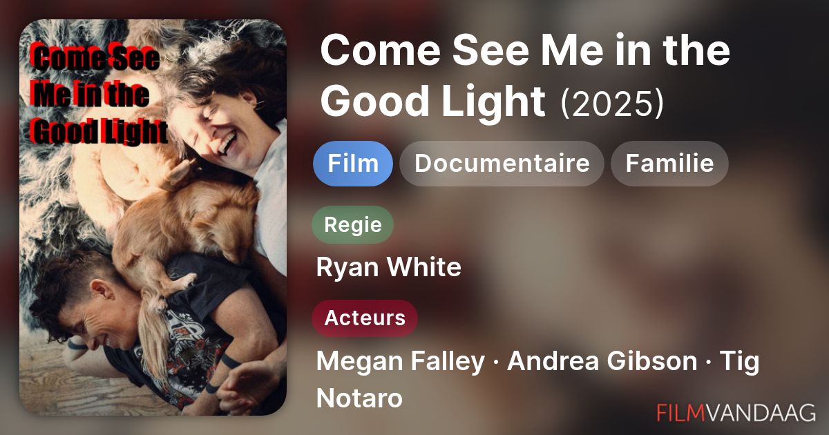 Come See Me in the Good Light (film, 2025) - FilmVandaag.nl