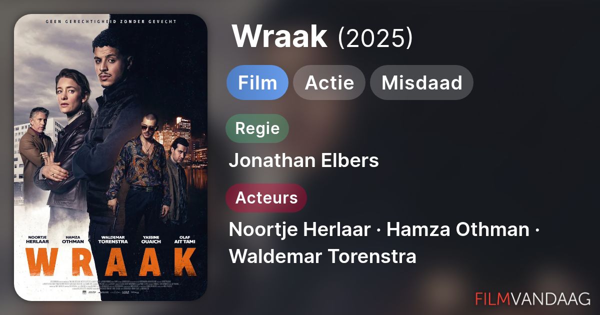 Wraak (film, 2025) - FilmVandaag.nl