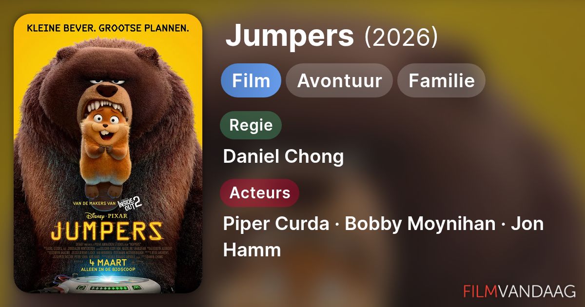 Jumpers (film, 2026) - FilmVandaag.nl