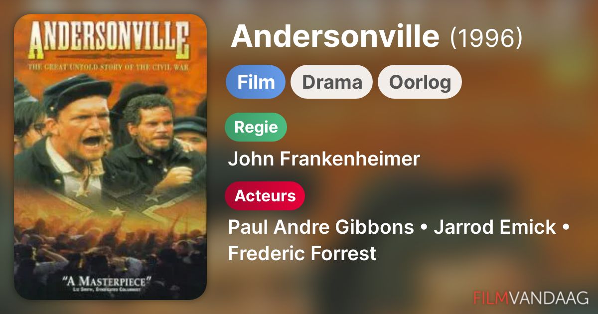 Andersonville (film, 1996) FilmVandaag.nl