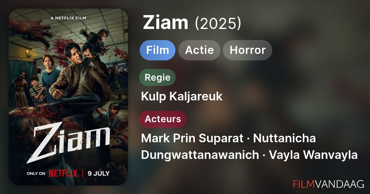 Ziam (film, 2025) - FilmVandaag.nl