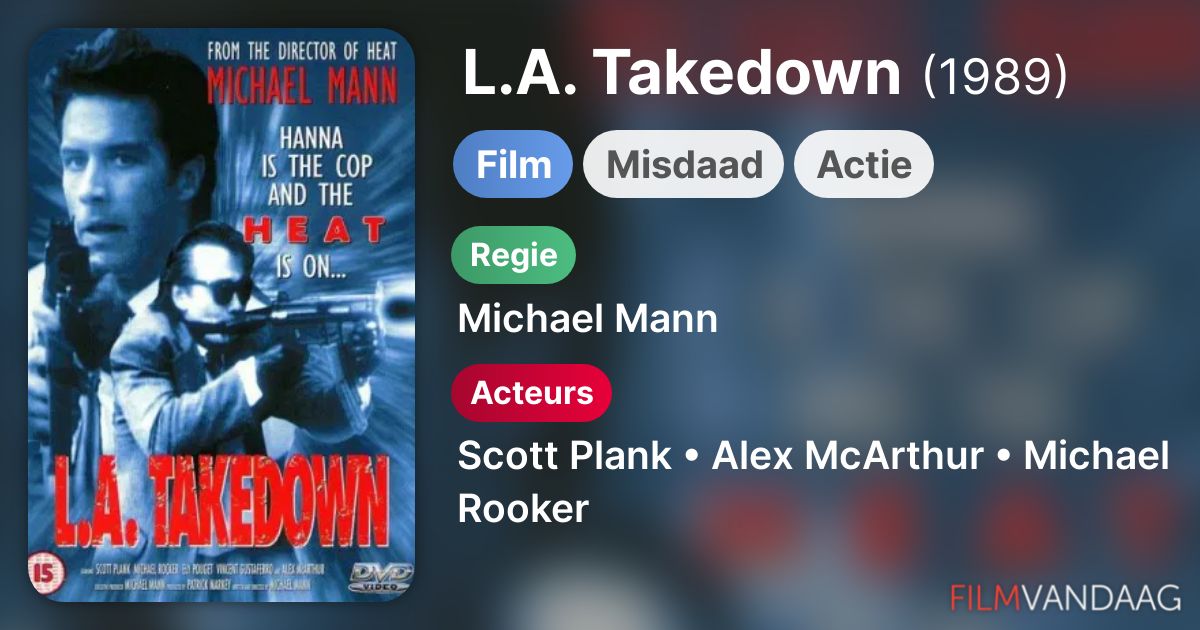 L.A. Takedown (film, 1989) FilmVandaag.nl
