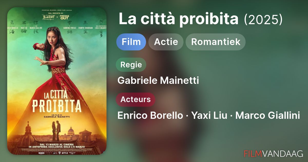 la città proibita film 2025