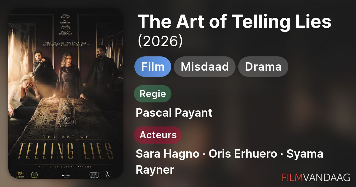 The Art of Telling Lies (film, 2026) - FilmVandaag.nl