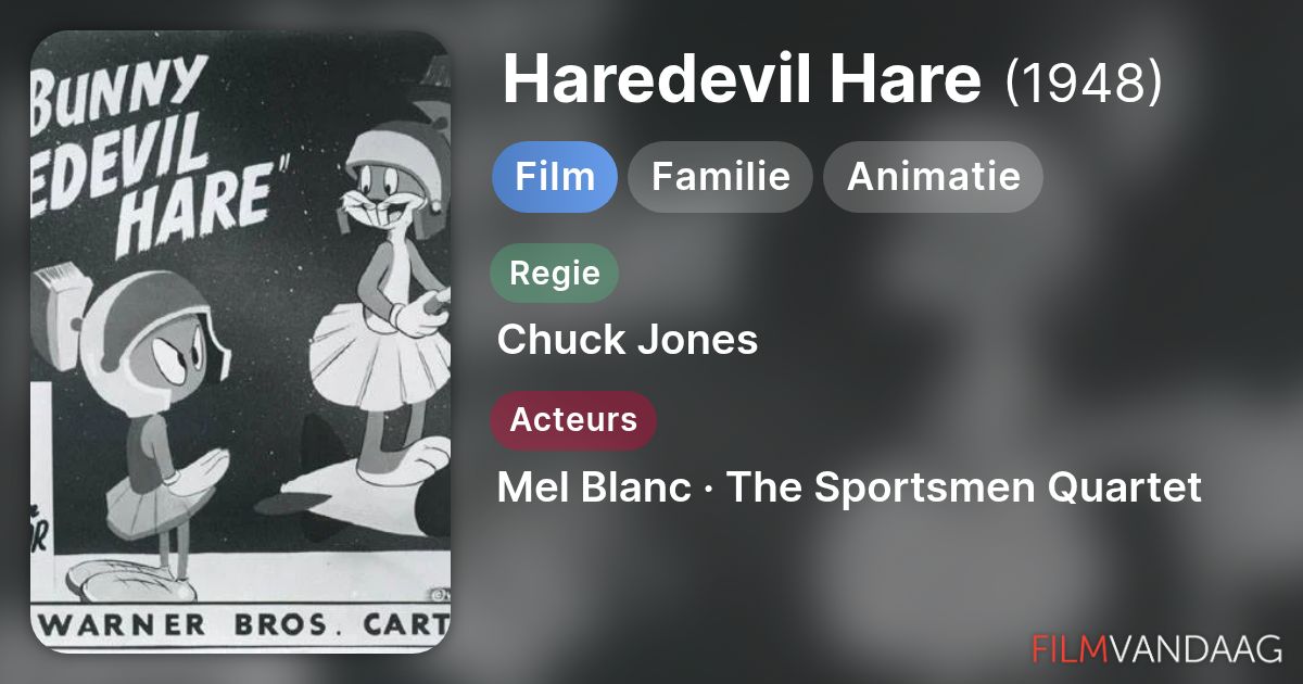 Haredevil Hare (film, 1948) - FilmVandaag.nl