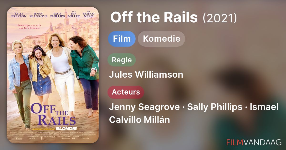 Alle acteurs in Off the Rails (film, 2021) - FilmVandaag.nl