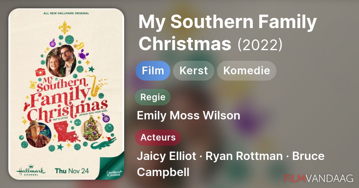 My Southern Family Christmas (film, 2022) - FilmVandaag.nl