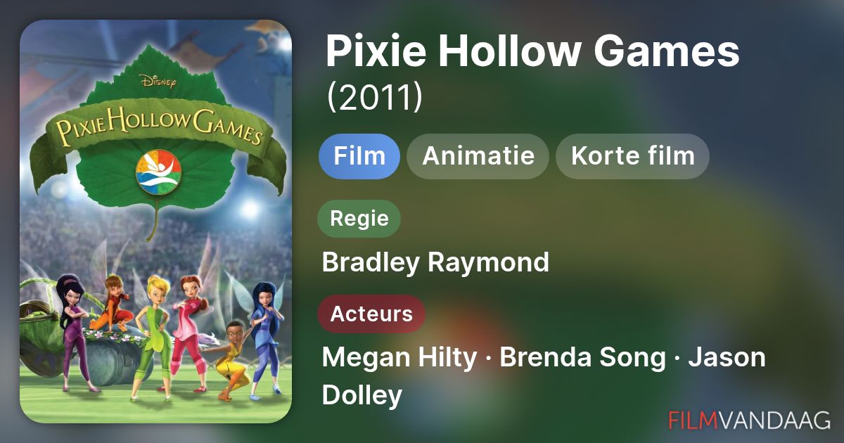 Pixie Hollow Games (film, 2011) - FilmVandaag.nl