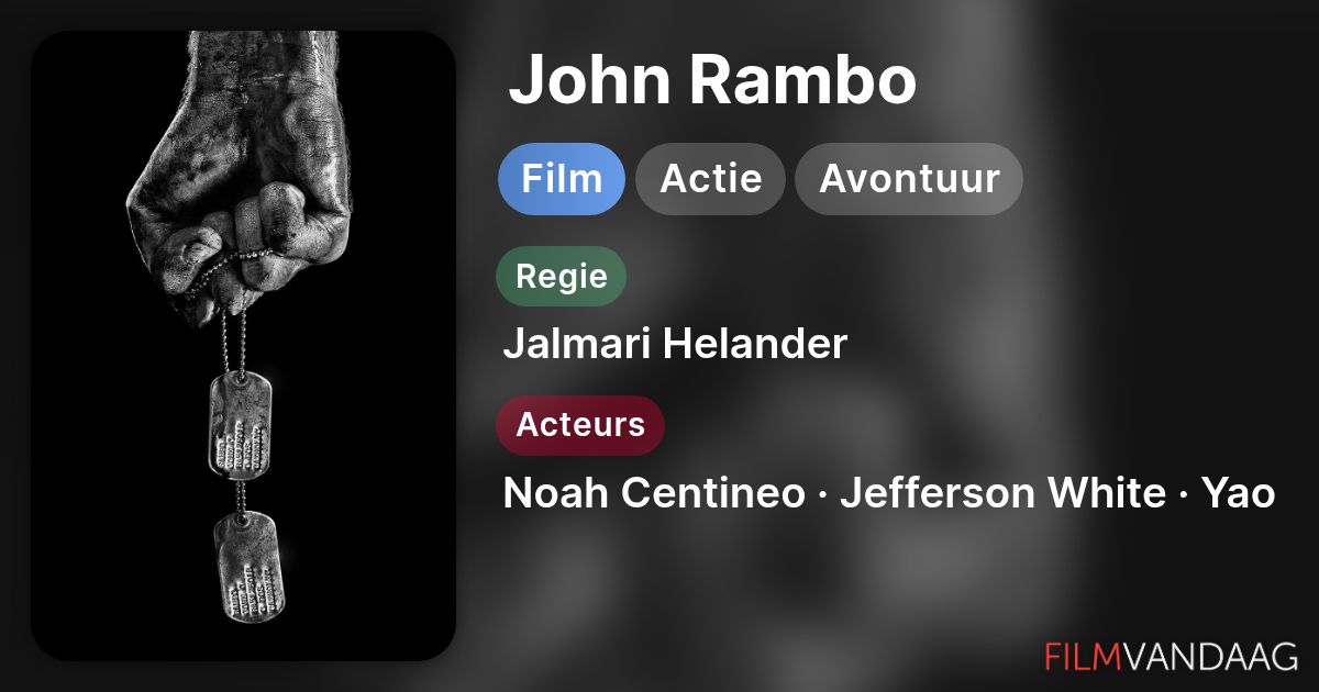 John Rambo (film) - FilmVandaag.nl