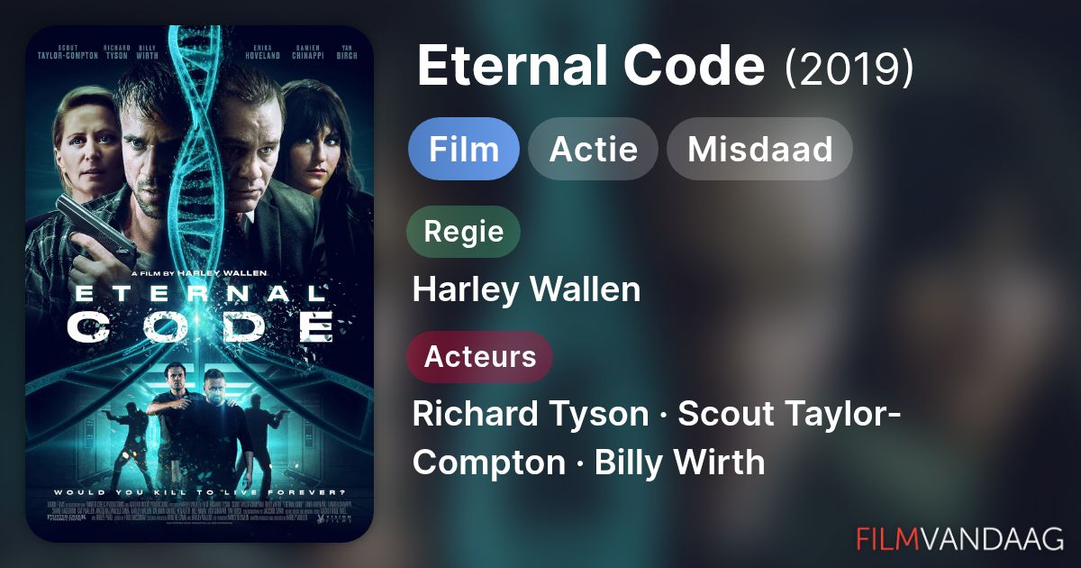Eternean Code Cipher Eternal Code (film, 2019) - FilmVandaag.nl