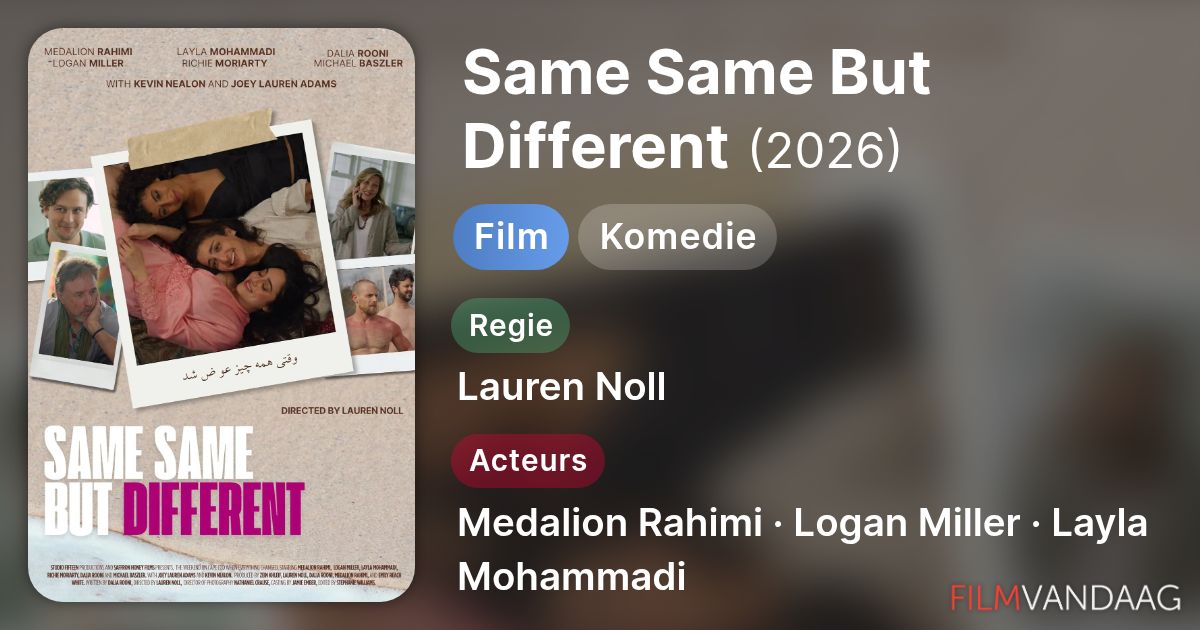 Same Same But Different (film, 2026) - FilmVandaag.nl