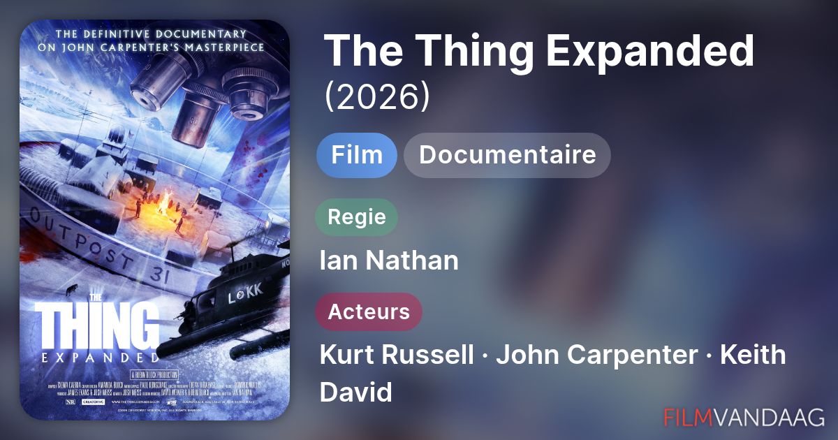 The Thing Expanded Collection The Thing Expanded (film, 2026) - FilmVandaag.nl